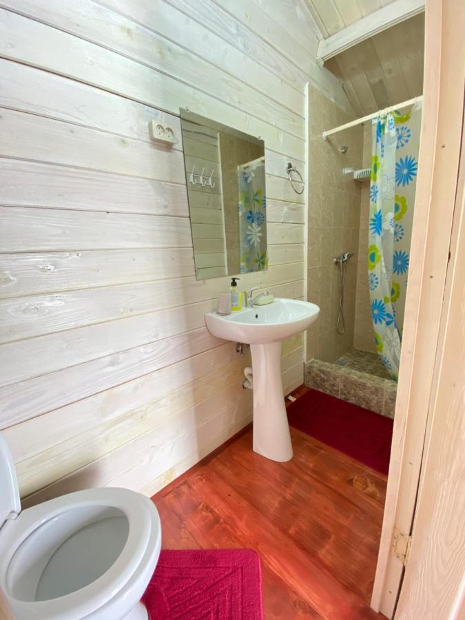 Эко Домики У Моря В Гаграх Gagra Ngoại thất bức ảnh